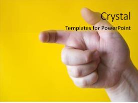 No Weapons Photo Of No Gun PPT template 10 | CrystalGraphics