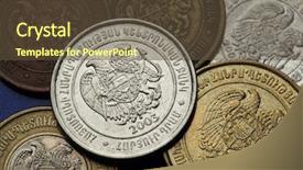  Presentation with armenia - Beautiful PPT theme featuring noah - coins of armenia armenian national backdrop and a tawny brown colored foreground