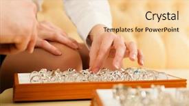  Presentation with wedding rings - Slides having nobel - couple choosing wedding rings background and a lemonade colored foreground