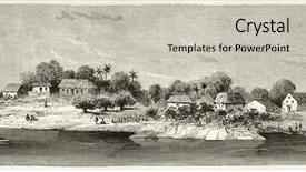  Presentation with tour - PPT theme featuring  background and a  colored foreground