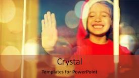  Presentation with winter and transition - Theme having noise added for the effect background and a red colored foreground