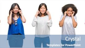  Presentation with chinese american - Cool new presentation theme with  backdrop and a  colored foreground