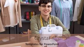  Presentation with sewing machine - 