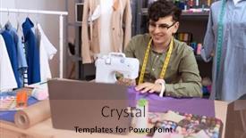  Presentation with sewing machine - 