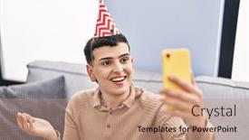  Presentation with happy birthday - 