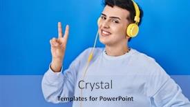  Presentation with person listening - 