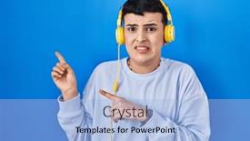  Presentation with person listening - 