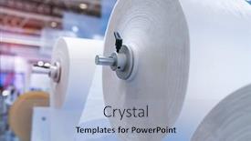  Presentation with covid coronavirus - PPT layouts having non-woven-material-on-automatic background and a light blue colored foreground