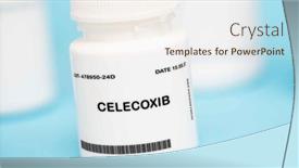  Presentation with anti drug - Slide set consisting of nonsteroidal-anti-inflammatory-drug-nsaid background and a cream colored foreground