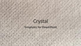  Presentation with fabric - Audience pleasing PPT theme consisting of nonwoven polypropylene fabric texture useful backdrop and a light gray colored foreground
