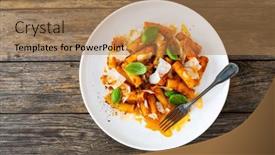  Presentation with noodles - 