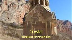  Presentation with armenia - Presentation with noravank monastery 13th century armenia background and a tawny brown colored foreground