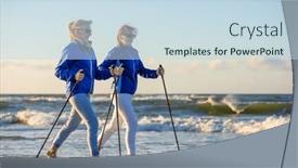  Presentation with walking nordic - 