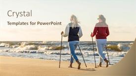  Presentation with walking nordic - 