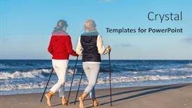  Presentation with walking nordic - 