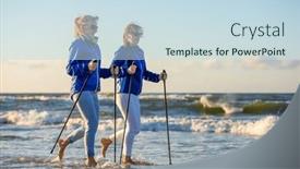  Presentation with walking nordic - 