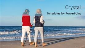  Presentation with walking nordic - 