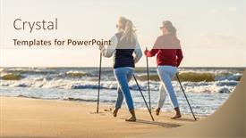  Presentation with walking nordic - 