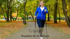  Presentation with walking nordic - 