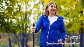  Presentation with walking nordic - 
