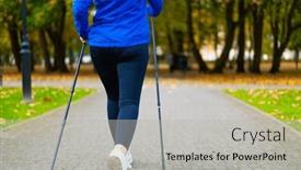  Presentation with walking nordic - 