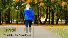  Presentation with walking nordic - 