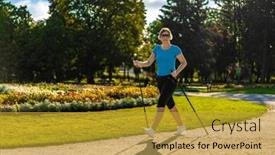  Presentation with walking nordic - 