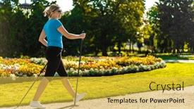  Presentation with walking nordic - 