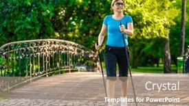  Presentation with walking nordic - 