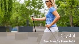  Presentation with walking nordic - 