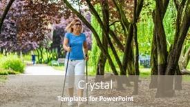  Presentation with walking nordic - 