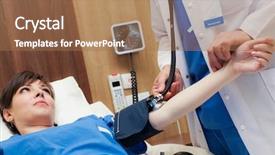  Presentation with high blood pressure - PPT layouts featuring normal - patient hope high blood pressure background and a coral colored foreground