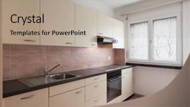  Presentation with normal - Amazing slides having normal kithcen with sik oven backdrop and a mint green colored foreground