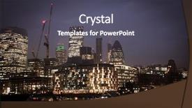  Presentation with london - Amazing presentation having normans - city of london one backdrop and a dark gray colored foreground