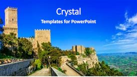  Presentation with medieval - Audience pleasing slides consisting of normans - landmarks of italy - medieval backdrop and a  colored foreground