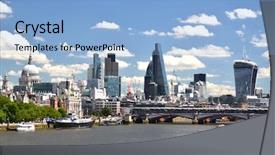  Presentation with jabbok river - Cool new PPT layouts with normans - london across thames river backdrop and a light blue colored foreground