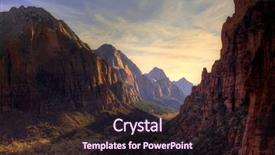  Presentation with national - Cool new PPT layouts with north america - view of zion canyon national backdrop and a wine colored foreground