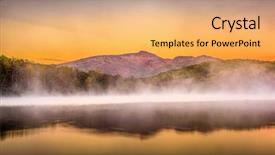  Presentation with north carolina - PPT theme with north carolina usa on price background and a yellow colored foreground