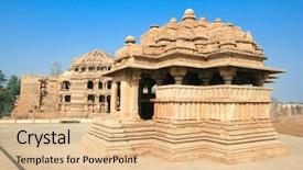  Presentation with daughter mother - Slide deck consisting of north east inida - beautiful sasbahu or mother-in-law background and a coral colored foreground