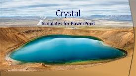  Presentation with geothermal - Amazing PPT layouts having north-east of iceland backdrop and a sky blue colored foreground