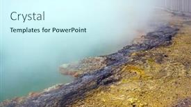  Presentation with new zealand - Amazing presentation having north-island-new-zealand backdrop and a cool aqua colored foreground