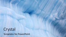  Presentation with north pole - Theme featuring north pole - iceberg background background and a light blue colored foreground