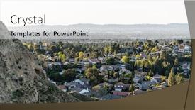  Presentation with sustainable homes - Slides having north-san-fernando-valley-homes background and a white colored foreground