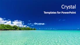  Presentation with samoa - Amazing PPT theme having north side of upolu samoa backdrop and a navy blue colored foreground