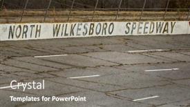  Presentation with nascar - Slides enhanced with north-wilkesboro-nc-nov-22 background and a gray colored foreground