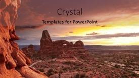  Presentation with utah - Theme with north-window-arch-and-turret and a coral colored foreground