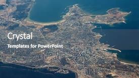  Presentation with air - Slide deck featuring northens planes - tallinn capital of estonia background and a  colored foreground