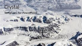  Presentation with frozen - Beautiful presentation featuring northens planes - view at greenland frozen mountains backdrop and a light gray colored foreground