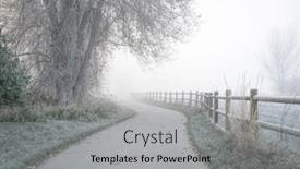  Presentation with november - Presentation theme having northern-colorado-bike-trail background and a light gray colored foreground