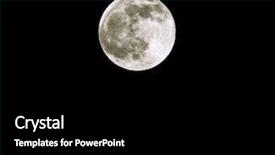  Presentation with moon - Slide deck featuring northern hemisphere - full moon spring equinox 25th background and a black colored foreground